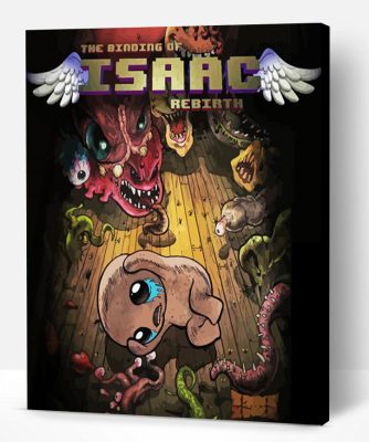 Binding Of Isaac Game Paint By Numbers