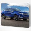 Blue Chevy Equinox Paint By Numbers