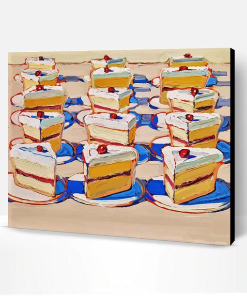 Cake Wayne Thiebaud Marie Paint By Numbers