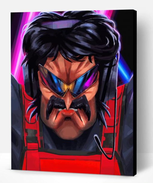 Dr Disrespect Paint By Numbers