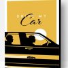 Drive My Car Poster Illustration Paint By Numbers