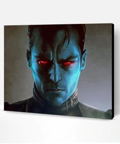 Grand Admiral Thrawn Paint By Numbers
