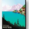 Hallstatt Poster Paint By Numbers