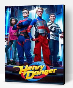 Henry Danger Characters Paint By Numbers