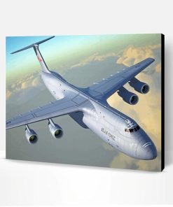 Lockheed C5 Galaxy Paint By Numbers