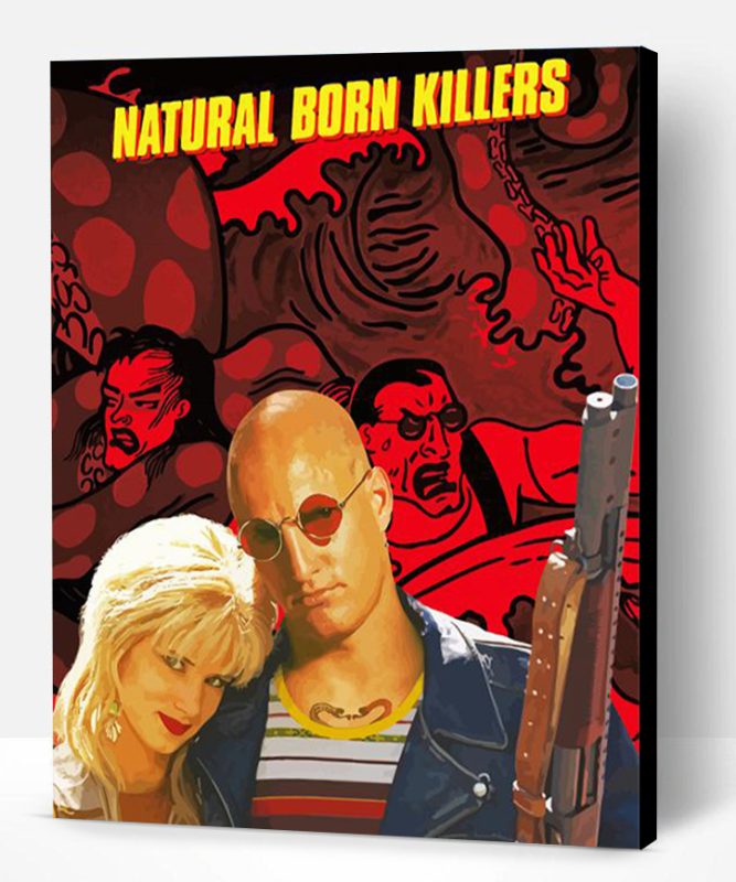 Natural Born Killers Poster Paint By Number