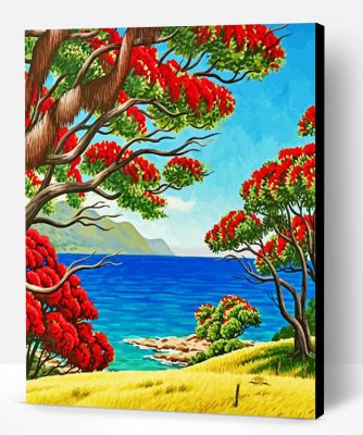 Pohutukawa Art Paint By Number