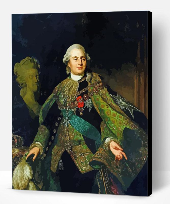 Portrait Of Louis XVI Paint By Number