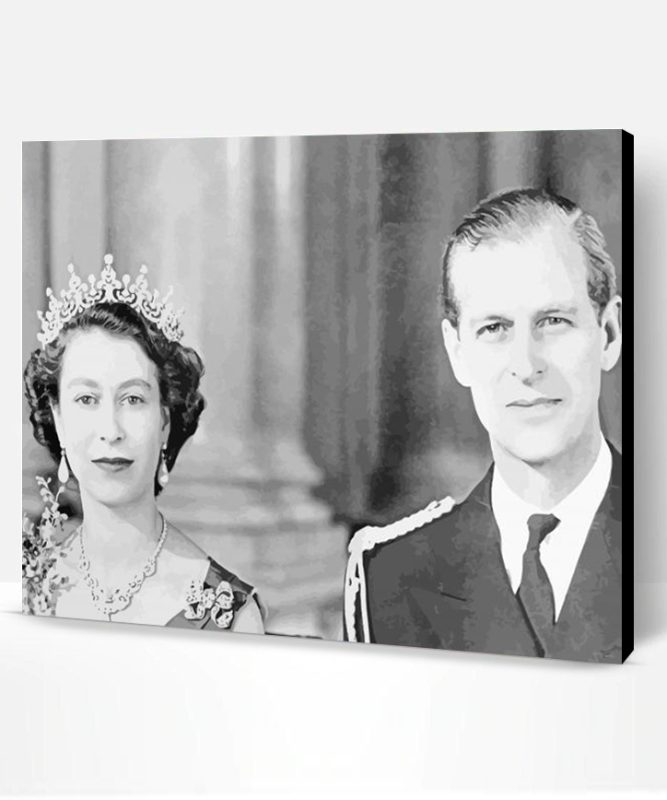 Prince Philip Wedding Paint By Number