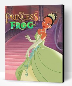 Princess And Frog Poster Paint By Number