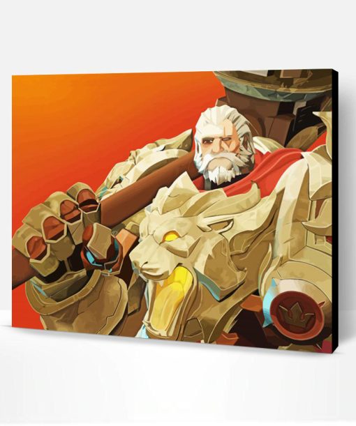 Reinhardt Character Art Paint By Numbers