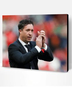 Robbie Fowler Football Player Paint By Number