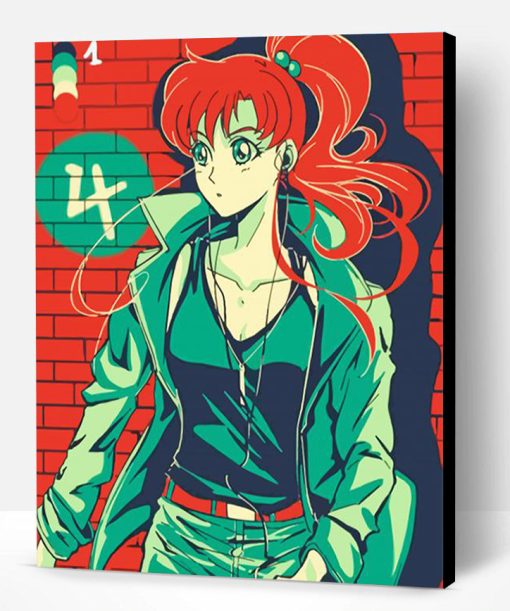 Sailor Jupiter Art Paint By Number