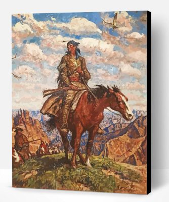 South Dakota Art By Harvey Dunn Paint By Number