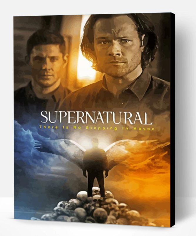 Supernatural Poster Paint By Number