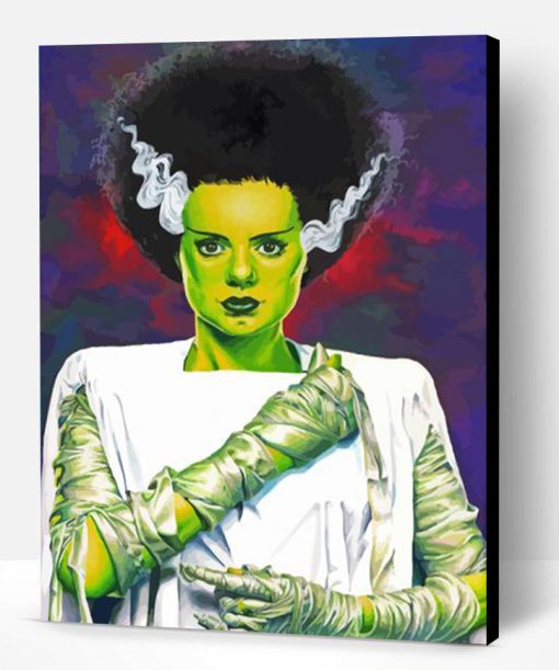 The Bride Frankenstein Paint By Numbers