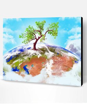 The Tree Earth Paint By Numbers
