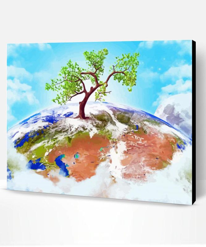 The Tree Earth Paint By Numbers