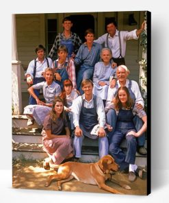 The Waltons Characters Paint By Number