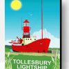 Tollesbury Lightship Poster Paint By Number