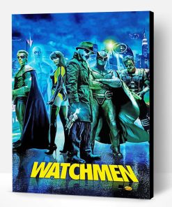 Watchmen Movie Poster Paint By Number