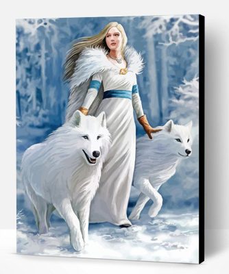 Winter Guardians By Anne Stokes Paint By Number