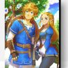 Zelda And Link Paint By Number