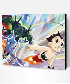 Aesthetic Astro Boy Paint By Numbers