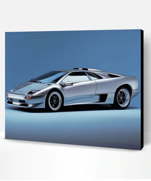 Aesthetic Lamborghini Diablo Paint By Numbers