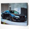 Black Nissan Skyline Paint By Number