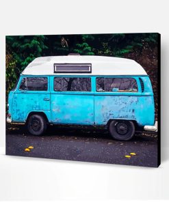 Blue Vanagon Paint By Number