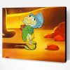 Cute Jiminy Cricket Paint By Numbers