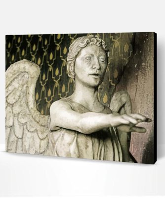 Doctor Who Weeping Angel Paint By Numbers