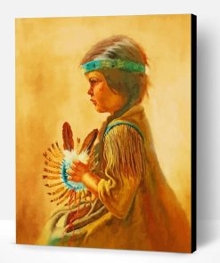 Little Native Princess Paint By Number
