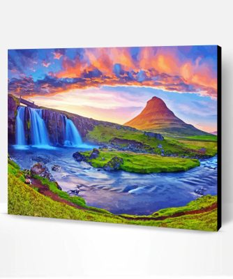 Panoramic Iceland Landscapes Paint By Number