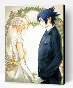 Sakura Sasuke Wedding Paint By Number