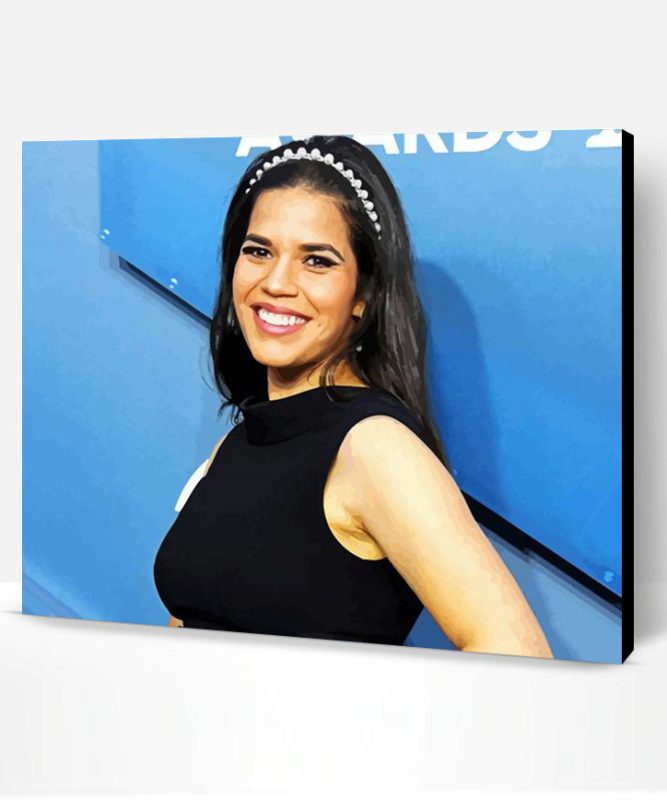 The Actress America Ferrera Paint By Number