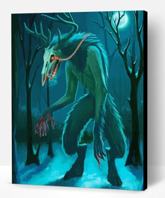 Wendigo Art Paint By Number