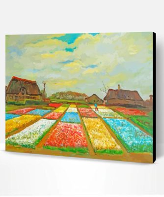 Bulb Fields Van Gogh Paint By Numbers