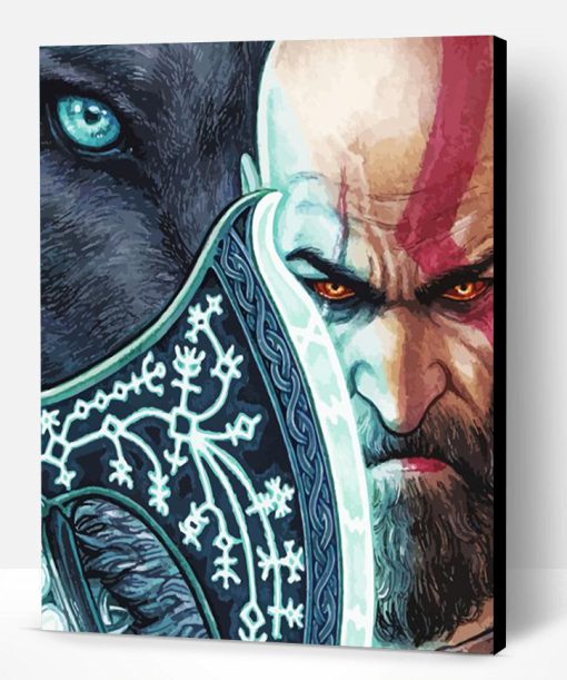 Kratos Art Paint By Numbers