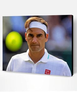 Cool Roger Federer Paint By Numbers