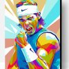 Rafael Nadal Pop Art Paint By Numbers