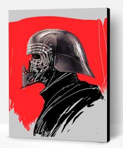 Kylo Ren Paint By Numbers