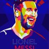 Messi Pop Art Paint By Numbers